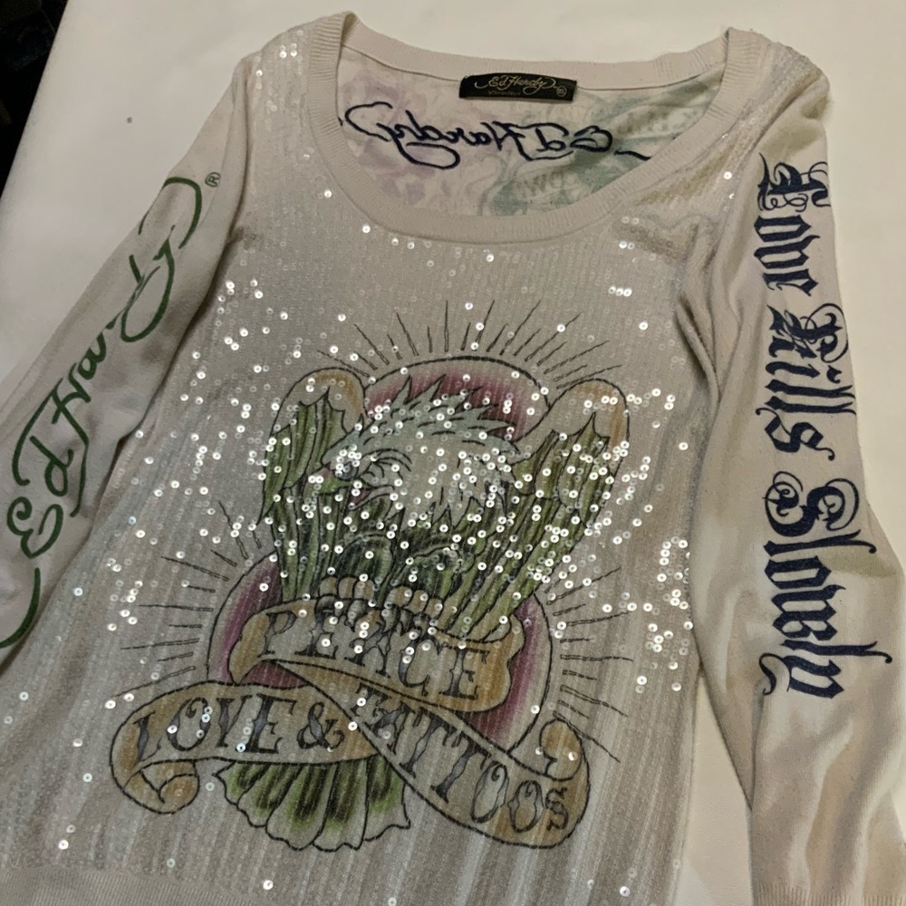 ED HARDY Womens long sleeve